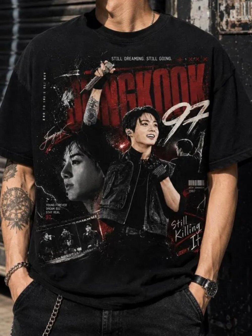 Jungkook shirt,Korean Pop Streetwear,Perfect Gift for Music Lovers T Shirt